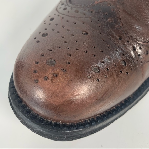 Men’s Brown Dress Shoes Murphy and Murphy Size 9 - Picture 5 of 11